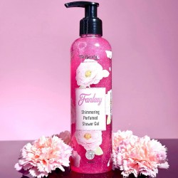 Gel de duș natural cu strălucire Top Beauty 250 ml Roz