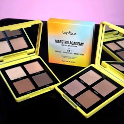 Paleta de conturare a feței 3 în 1 Topface Maestro Academy Mineralist Contour