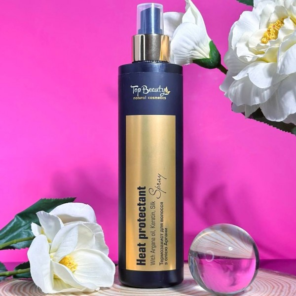 Термозащитный спрей с аргановым маслом Top Beauty 250 мл Термозащитный спрей с аргановым маслом Top Beauty 250 мл