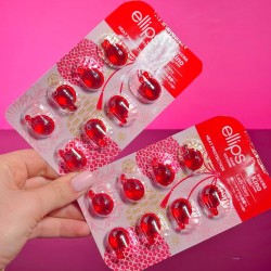 Витамины для волос Ellips «Мягкость Сакуры» Lady Shiny 8 шт.