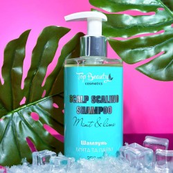 Șampon pentru curățarea în profunzime a scalpului Top Beauty Mint-Lime 250 ml