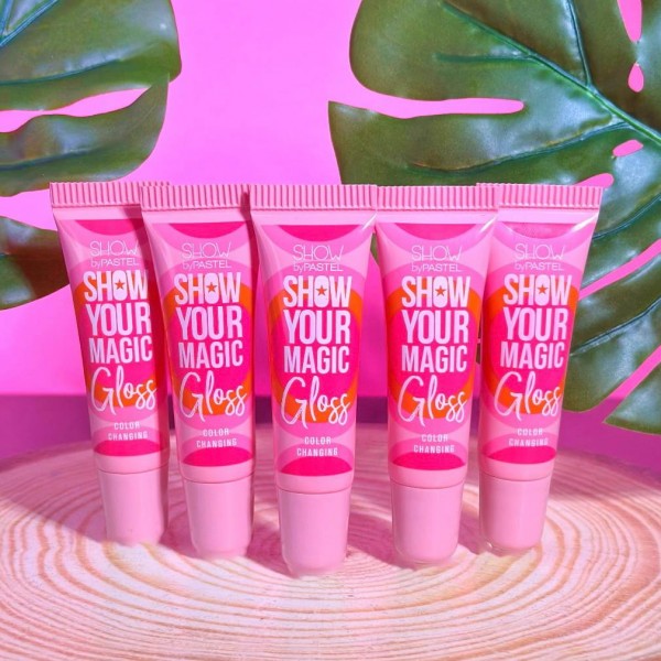 Luciu de buze care schimbă culoarea Show By Pastel Show Your Magic Gloss 01, 9 ml Luciu de buze care schimbă culoarea Show By Pastel Show Your Magic Gloss 01, 9 ml