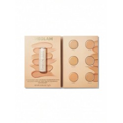 Палитра тональных кремов Sheglam тестерная (6 цветов по 1 г)  Light Medium