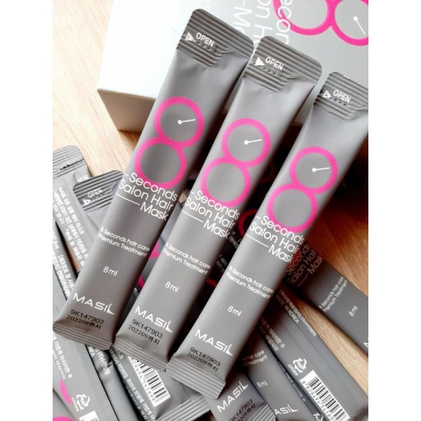 Masca de par Masil 8 Seconds Salon Hair Mask Efect de salon in 8 secunde 8 ml Masca de par Masil 8 Seconds Salon Hair Mask Efect de salon in 8 secunde 8 ml