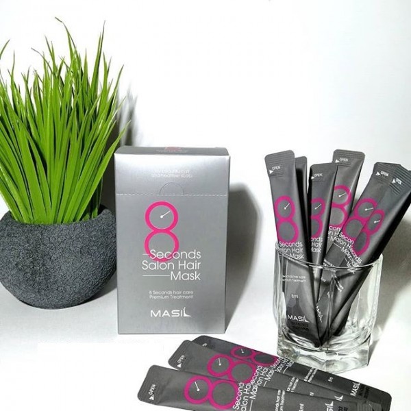 Masca de par Masil 8 Seconds Salon Hair Mask Efect de salon in 8 secunde 8 ml Masca de par Masil 8 Seconds Salon Hair Mask Efect de salon in 8 secunde 8 ml