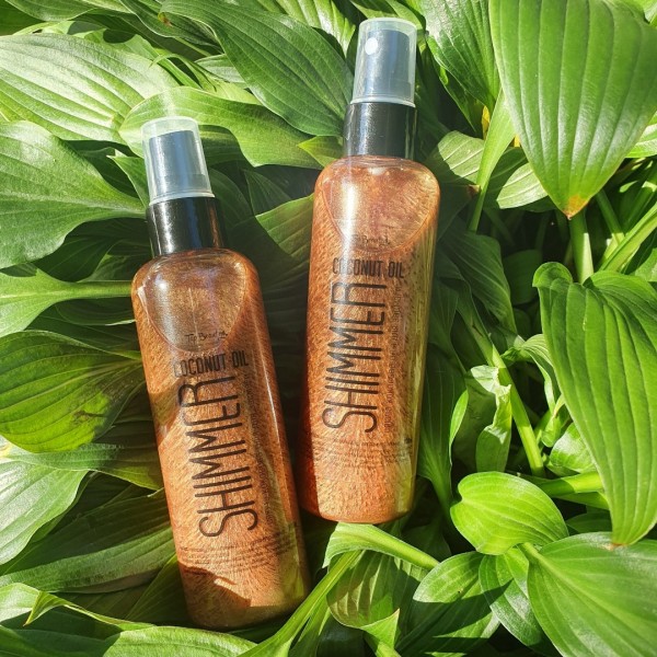 Ulei de cocos pentru bronzare cu sclipici Top Beauty Coconut Oil Shimmer 100 ml Ulei de cocos pentru bronzare cu sclipici Top Beauty Coconut Oil Shimmer 100 ml