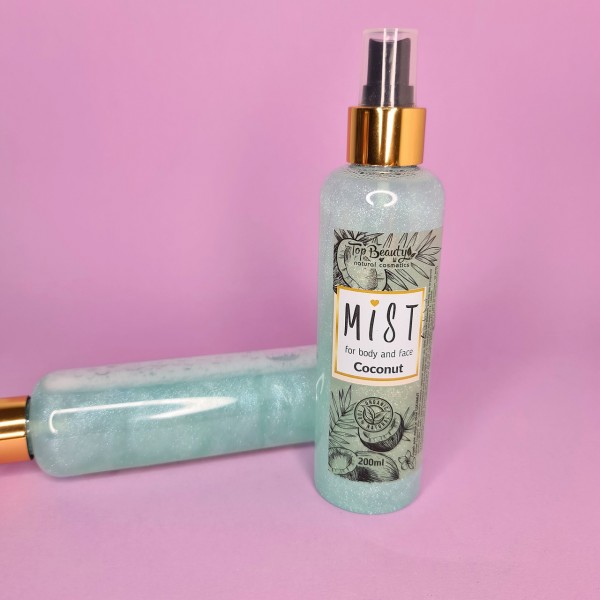 Cпрей-мист для тела с шиммером Top Beauty Coconut/Dream Flowers/Tropic 200 мл Cпрей-мист для тела с шиммером Top Beauty Coconut/Dream Flowers/Tropic 200 мл