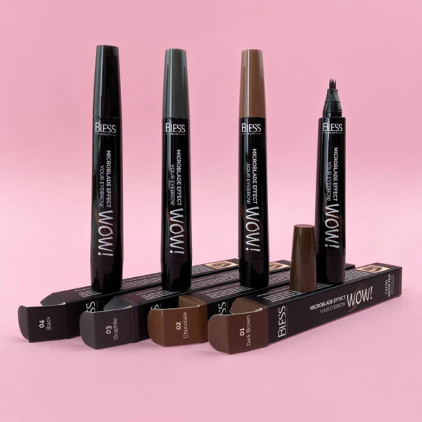 Маркер для бровей Bless Beauty Wow Tattoo Brow Pen (4 оттенка) Маркер для бровей Bless Beauty Wow Tattoo Brow Pen (4 оттенка)