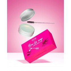 Мыло-фиксатор для укладки бровей с кокосовым маслом Top Beauty Brow fix soap with coconut oil 30 гр