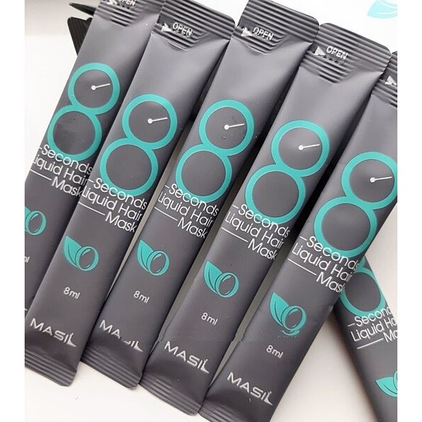 Masca pentru refacerea si volumul parului Masil 8 Second Liquid Masca de par punga 8 ml Masca pentru refacerea si volumul parului Masil 8 Second Liquid Masca de par punga 8 ml