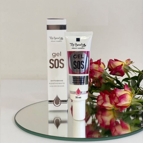 SOS гель анти-акне точечного нанесения Top Beauty 30 мл SOS гель анти-акне точечного нанесения Top Beauty 30 мл