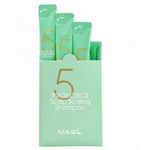 Sampon pentru curatare profunda cu probiotice Masil 5 Probiotics Scalp Scaling Shampoo Stick Pouch 8 ml Sampon pentru curatare profunda cu probiotice Masil 5 Probiotics Scalp Scaling Shampoo Stick Pouch 8 ml