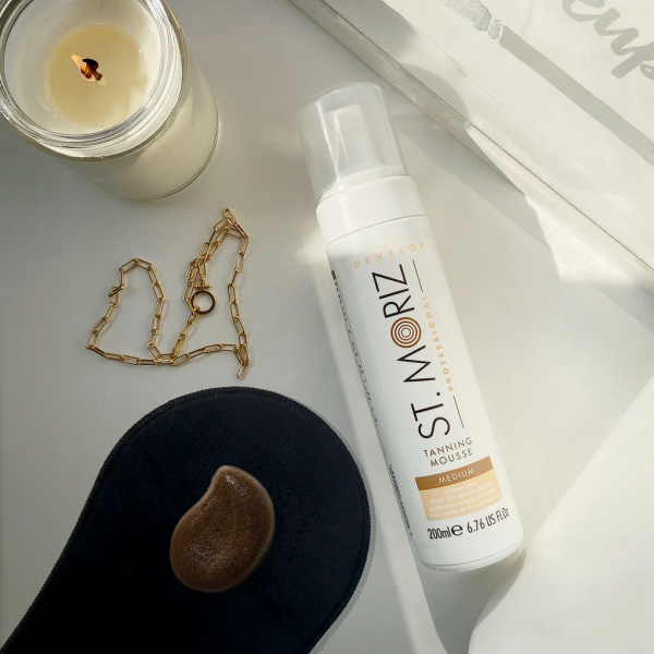Мусс-автозагар St.Moriz Instant Self Tanning Mousse Medium 200 мл Мусс-автозагар St.Moriz Instant Self Tanning Mousse Medium 200 мл