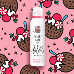 Пенка для душа Bilou 200 мл Cherry Coco (кокосовый крем и вишневое мороженое)