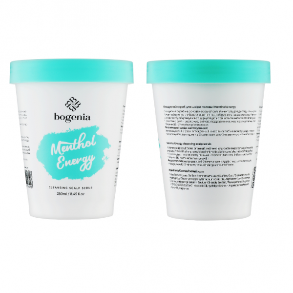 Exfoliant pentru scalp Bogenia Menthol Energy 250 ml Exfoliant pentru scalp Bogenia Menthol Energy 250 ml