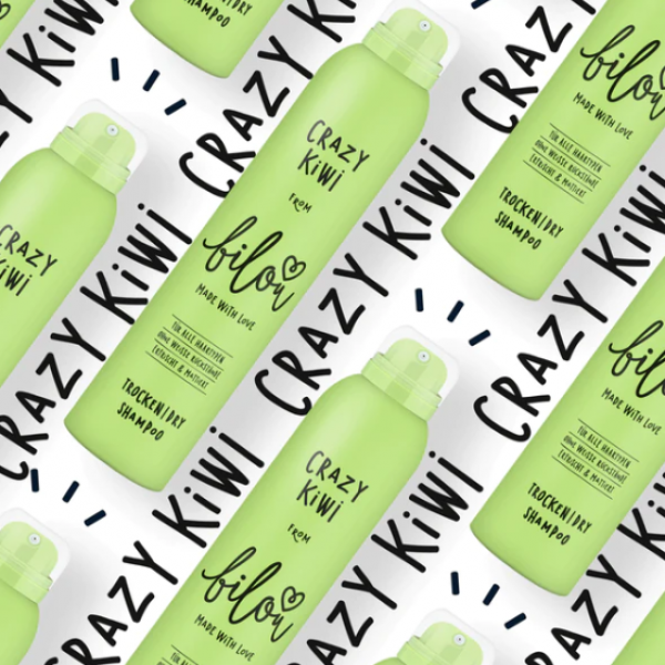 Sampon uscat Bilou Crazy Kiwi (kiwi nebun) 200 ml Sampon uscat Bilou Crazy Kiwi (kiwi nebun) 200 ml
