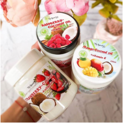 Ulei de corp de cocos Top Beauty Cocos and Fruit 250 ml Zmeura-nuca de cocos