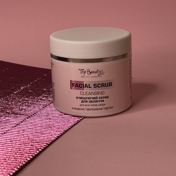 Scrub demachiant FACIAL SCRUB Top Beauty 100 ml Scrub demachiant FACIAL SCRUB Top Beauty 100 ml