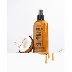 Кокосовое масло для загара с шиммером Top Beauty Coconut Oil Shimmer 200 мл