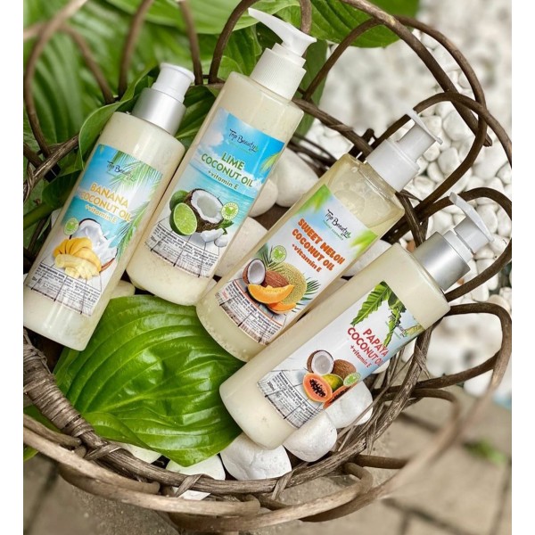 Кокосовое масло для тела Top Beauty Coconut and Fruit 200 мл Кокосовое масло для тела Top Beauty Coconut and Fruit 200 мл