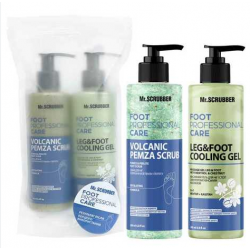 Набор для ног скраб и гель Mr.Scrubber Perfect Legs Foot Professional Care
