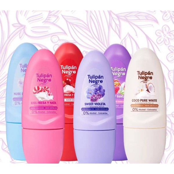 Deodorant roll-on Tulipan Negro 50ml Deodorant roll-on Tulipan Negro 50ml