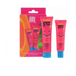 Set cadou de balsamuri Pure Paw Paw Duo Pack Strawberry