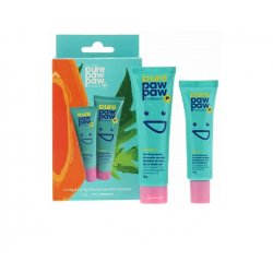 Set cadou de balsamuri Pure Paw Paw Duo Pack Cocos