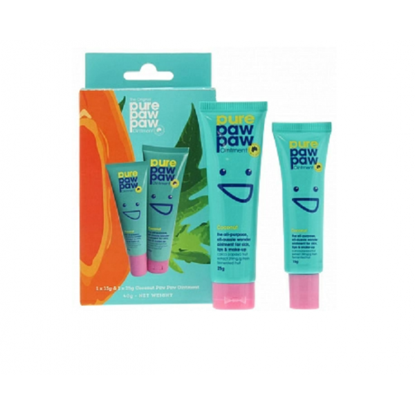Set cadou de balsamuri Pure Paw Paw Duo Pack Cocos Set cadou de balsamuri Pure Paw Paw Duo Pack Cocos