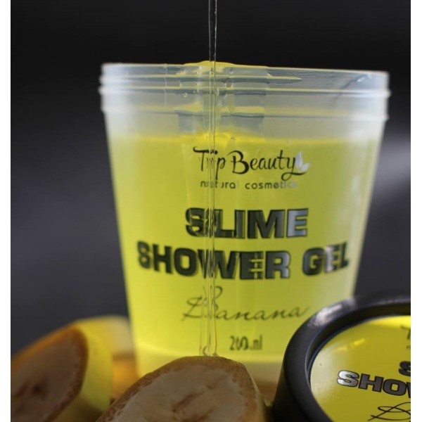 Слайм-гель для душа Top Beauty Slime Shower Gel Banana 200 г Слайм-гель для душа Top Beauty Slime Shower Gel Banana 200 г