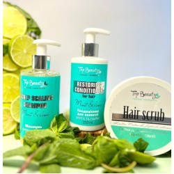 Набор для ухода за волосами с эффектом очищения кожи головы Top Beauty