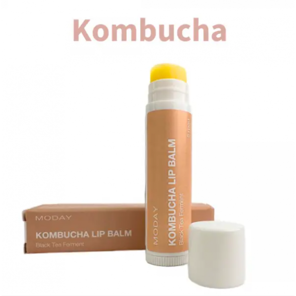 Balsam natural de buze MODAY Kombucha LIP BALM pe bază de ceai negru fermentat și ceară de albine Balsam natural de buze MODAY Kombucha LIP BALM pe bază de ceai negru fermentat și ceară de albine