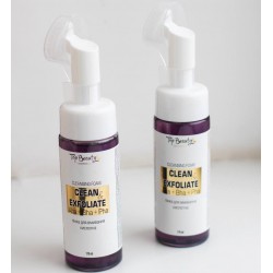 Spuma de spălare acidă pentru față cu extract de afine cu perie Top Beauty 170 ml