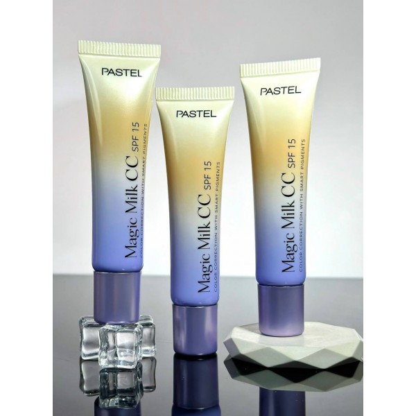 CC cream Magic Milk SPF 15 Pastel Corecție a culorii cu pigmenți inteligenți 30 ml CC cream Magic Milk SPF 15 Pastel Corecție a culorii cu pigmenți inteligenți 30 ml