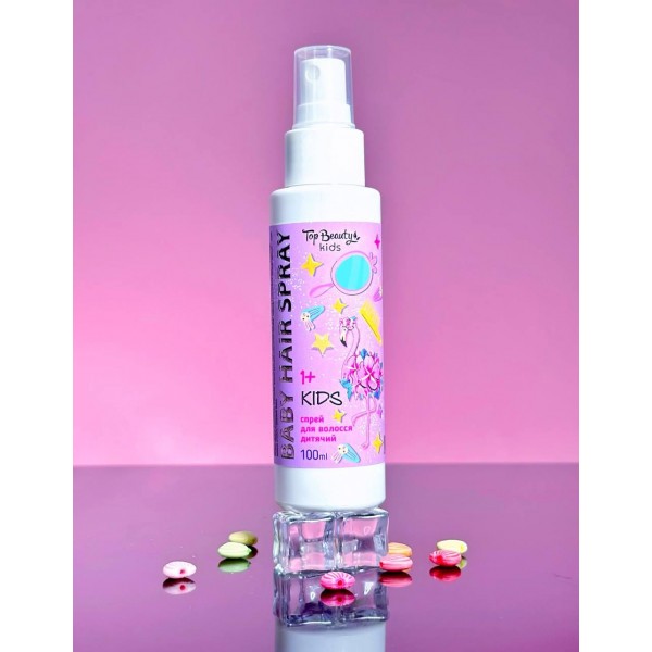 Детский спрей для волос Top Beauty Kids Baby Hair Spray 100 мл Детский спрей для волос Top Beauty Kids Baby Hair Spray 100 мл