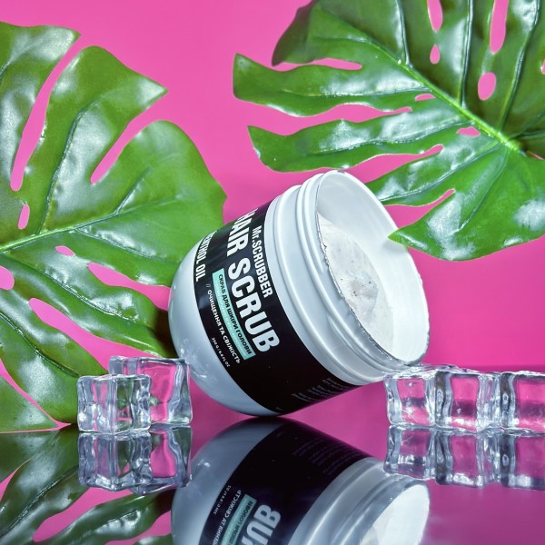 Scrub pentru scalp si par cu ulei de mentol si keratina Mr.Scrubber Hair Scrub Menthol Oil 250 g Scrub pentru scalp si par cu ulei de mentol si keratina Mr.Scrubber Hair Scrub Menthol Oil 250 g