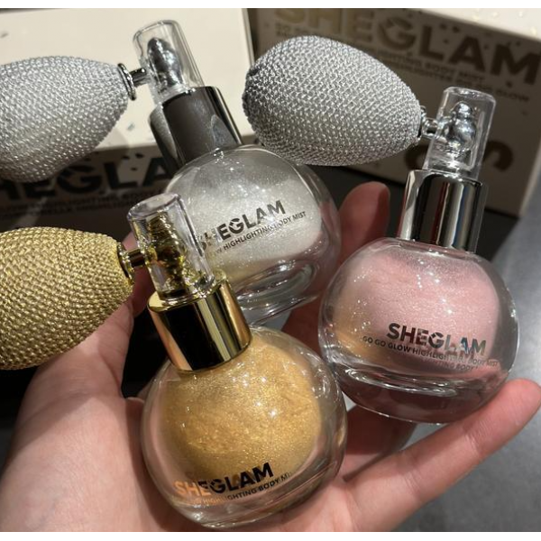 Iluminator pentru față și corp în spray Sheglam Go Go Glow Cea de corp iluminatoare 10 g Iluminator pentru față și corp în spray Sheglam Go Go Glow Cea de corp iluminatoare 10 g