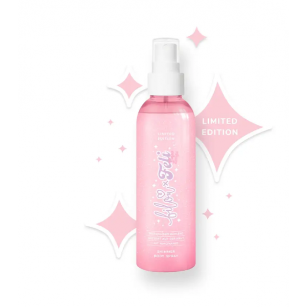 Spray de corp cu sclipire Bilou Feli Videozeugs 150 ml Spray de corp cu sclipire Bilou Feli Videozeugs 150 ml