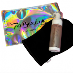 Мусс-автозагар для тела + перчатка Top Beauty Tanning Mousse 160 мл