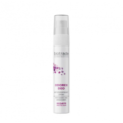 Спрей против потоотделения под мышками Biotrade ODOREX DEO "10 дней защиты" travel size 5 мл