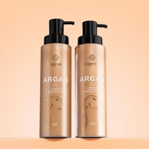 Set de păr Bogenia cu ulei de argan (balsam, șampon) Set de păr Bogenia cu ulei de argan (balsam, șampon)