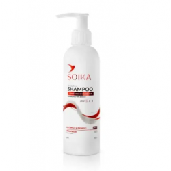 Sampon pentru par gras Soika "Curatare profunda" cu acizi AHA 300 ml