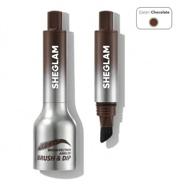 Помадка для бровей Sheglam Brow-Fection Angled Brush and Dip Chocolate Помадка для бровей Sheglam Brow-Fection Angled Brush and Dip Chocolate
