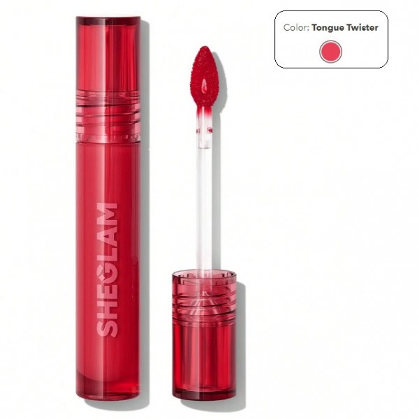 Tenta de buze Sheglam Peel Talk Lip Tint-Tongue Twister Tenta de buze Sheglam Peel Talk Lip Tint-Tongue Twister