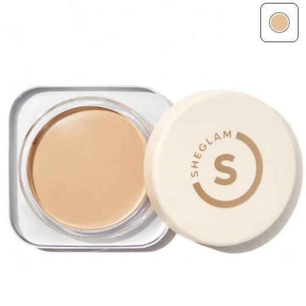 Спресованная тональная основа Sheglam Full Coverage Foundation Shell Спресованная тональная основа Sheglam Full Coverage Foundation Shell