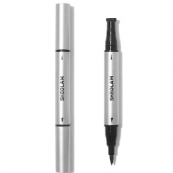 Подводка гелевая для глаз Sheglam Wing It Waterproof Liner Duo (Black)