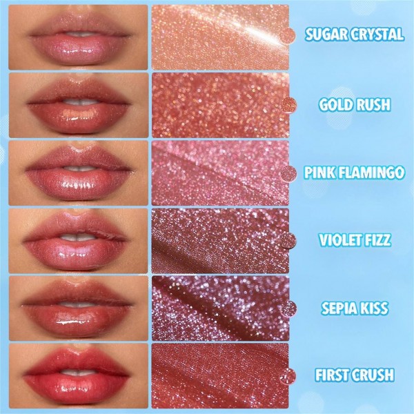 Ruj creion plin SHEGLAM Pout-Perfect Shimmer Lip Plumper pentru plin de buze 2 g First Crush Ruj creion plin SHEGLAM Pout-Perfect Shimmer Lip Plumper pentru plin de buze 2 g First Crush