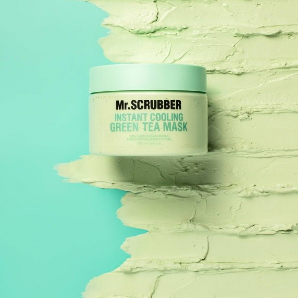 Mască răcoritoare Instant Cooling Green Tea Mask cu extract de ceai verde Mr.SCRUBBER 250 ml Mască răcoritoare Instant Cooling Green Tea Mask cu extract de ceai verde Mr.SCRUBBER 250 ml