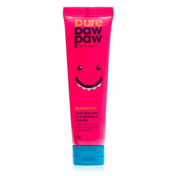 Balsam de buze Pure Paw Paw Strawberry 25 g Balsam de buze Pure Paw Paw Strawberry 25 g