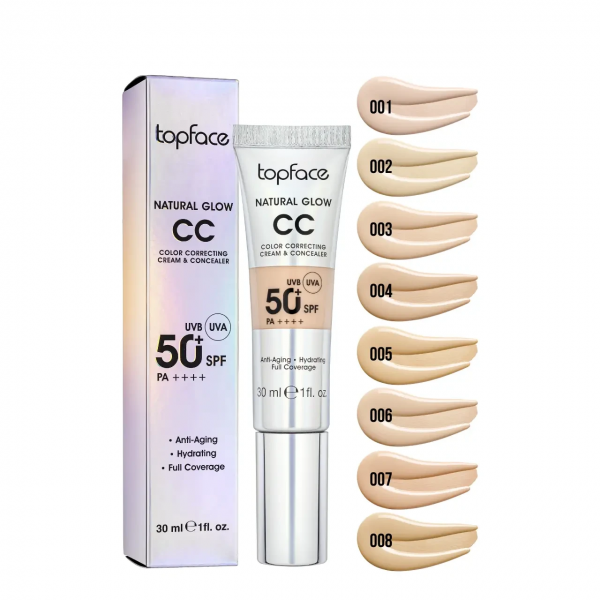 Тональный Крем Topface Natural Glow CC Cream & Concealer 30 мл Тональный Крем Topface Natural Glow CC Cream & Concealer 30 мл